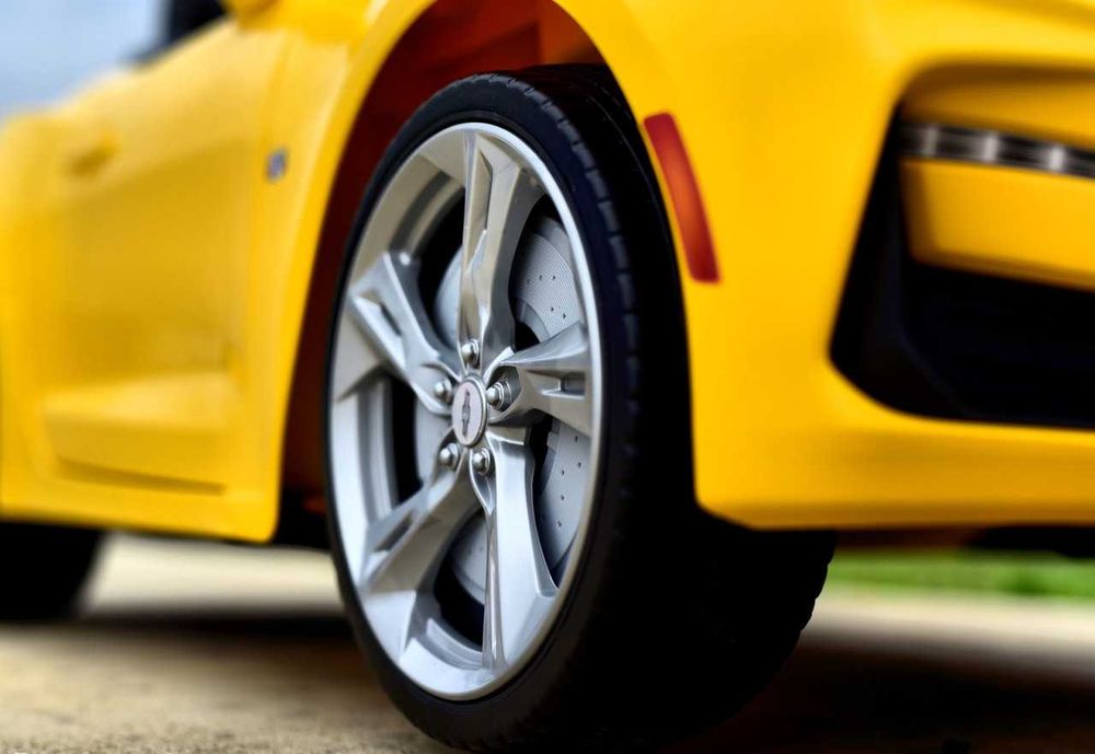 Masinuta electrica pt copii, Chevrolet Camaro 2SS 90W 12V, galben