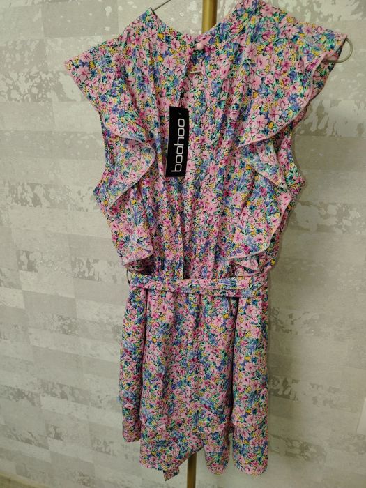 Дамски гащеризон на цветя Boohoo