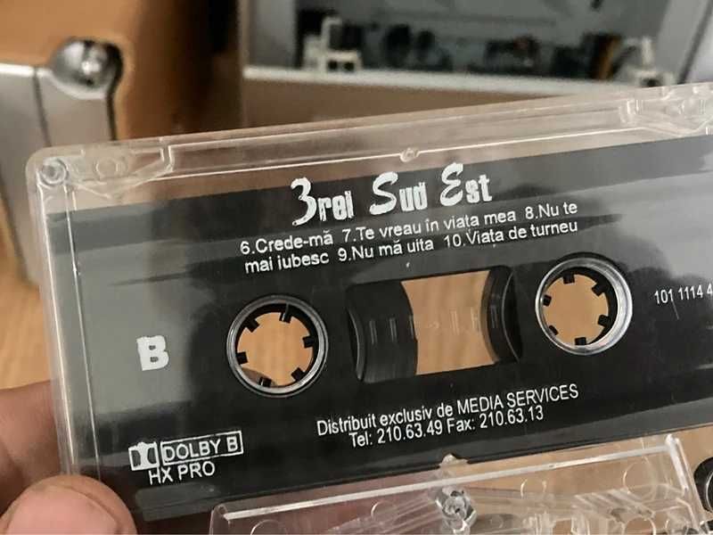 Caseta adio originala “Trei sud est 1998