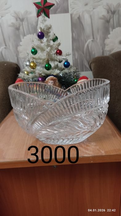 Хрусталь советский в идиальном состоянии