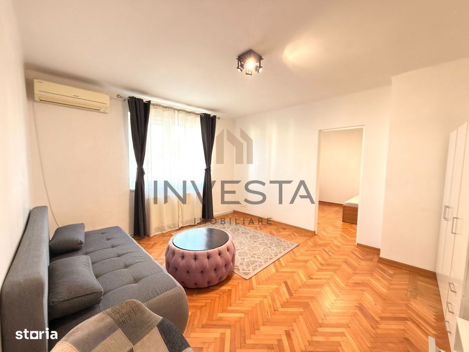 Apartament cu 2 camere, etaj intermediar, Centru, pe strada Traian! — fotografia 1
