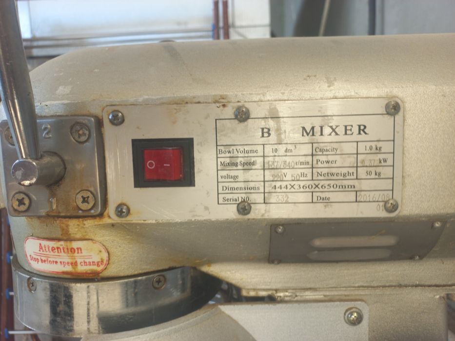 Elektr pech va mixser