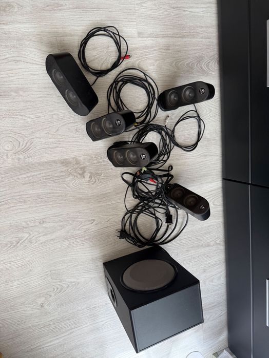 Колонки Logitech X-530 5.1 напълно изправни