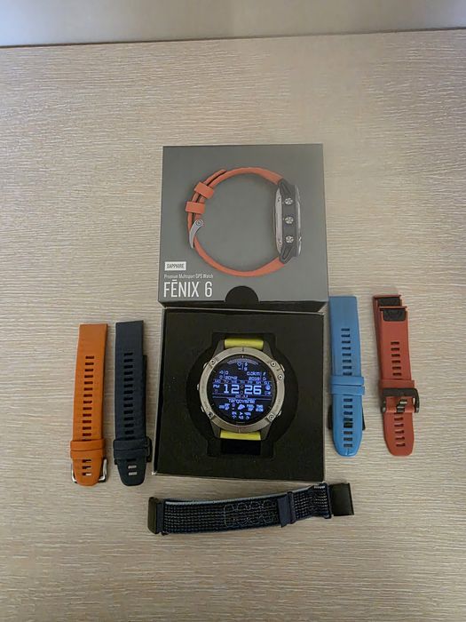Garmin fenix 6 spafir