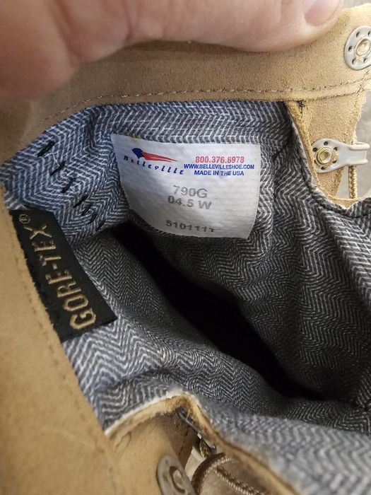 Bocanci militari Belleville nr 37, dimensiune talpic 24,5 cm.