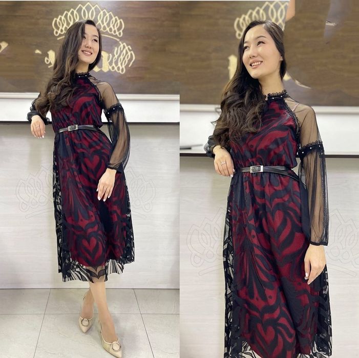 Красивое вечернее платье