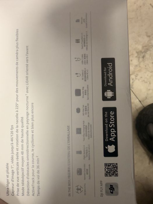 Drona dji mini 5 pro fly more combo noua in garantie