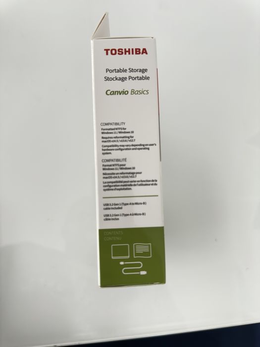 HDD External Toshiba 2 TB