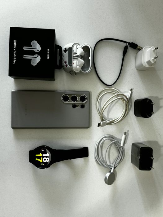 Samsung S24 Ultra Buds 3 pro Watch 5 pro