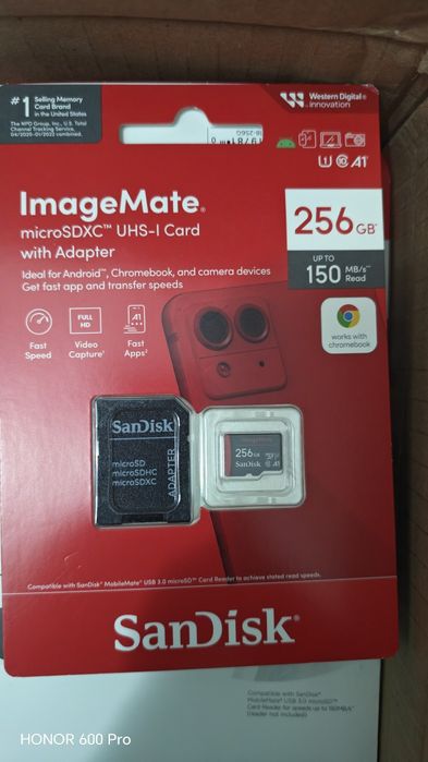 Sandisk ultra microsd 256gb 150mbs