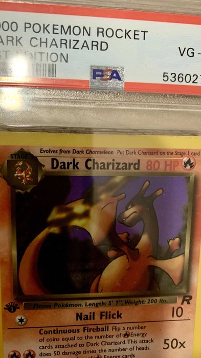 2000 Non HOLO Dark Charizard 1ST Edition | PSA 4 | POP 281
