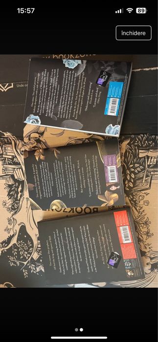 Trilogia Kingdom of Cursed, Kingdom of Feared and Kingdom of Wicked