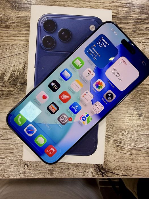 iphone 17 pro max 256gb blue