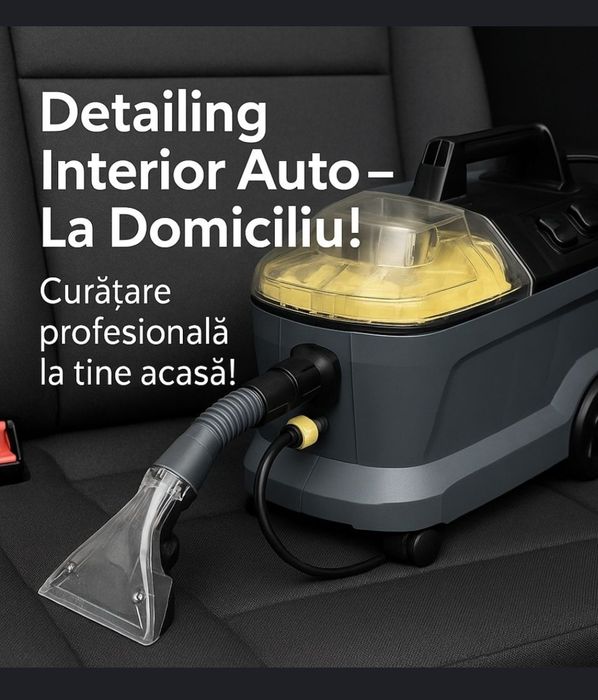 Detailing auto la domiciliu 450 RON Profesional