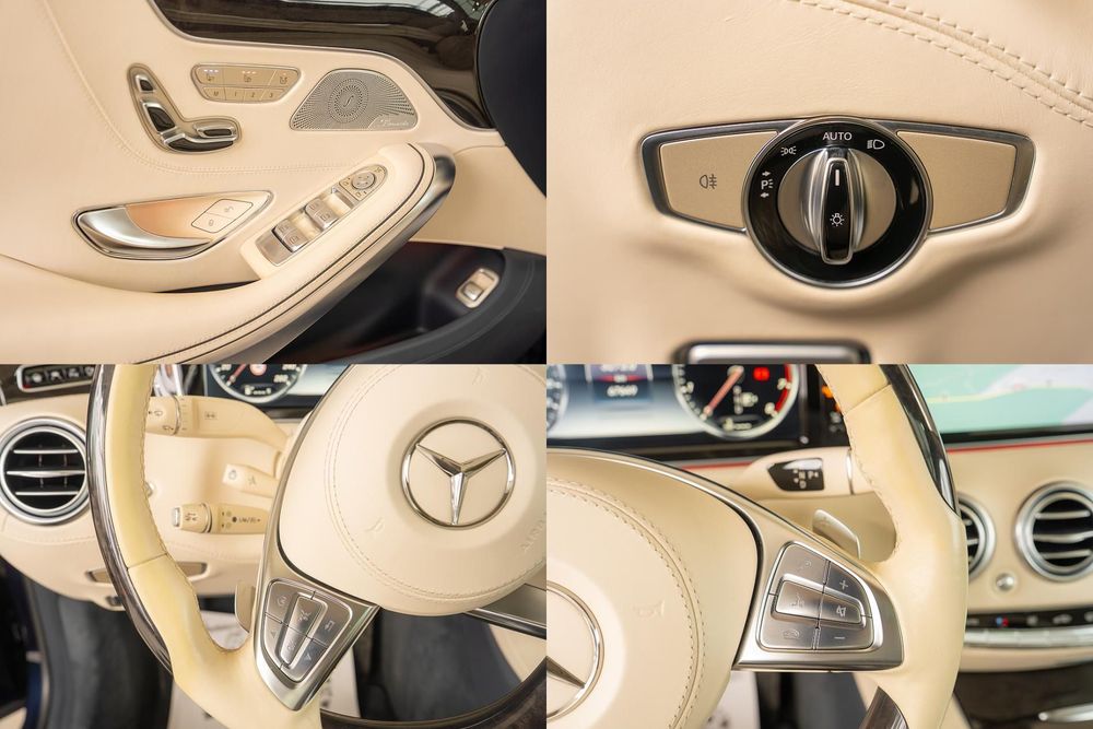Mercedes-Benz S Mercedes-Benz S-Class 400 4MATIC / Volan încălzit / 360 / Panoramic