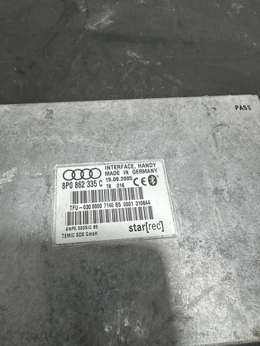 Modul bluetooth Audi A3 8P Audi A4 B7 8P0862335C