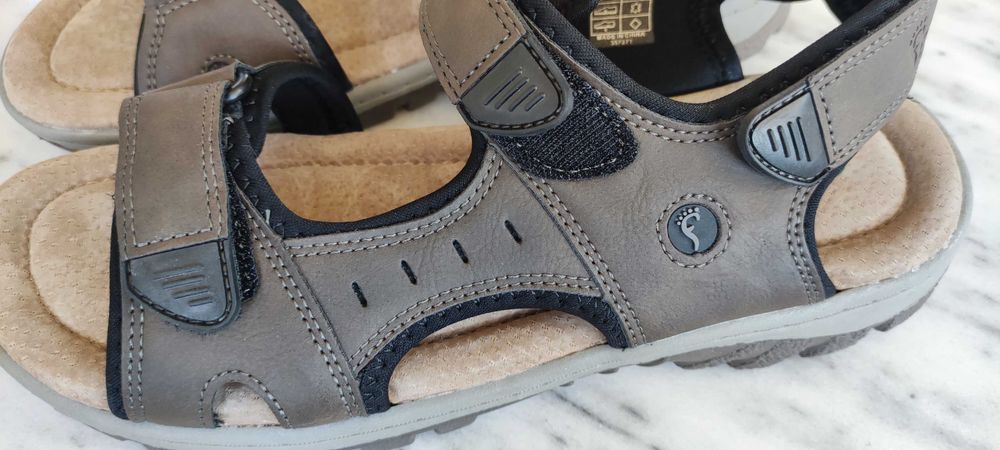 Модерни ортопедични сандали от кожа