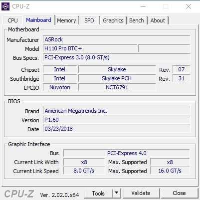 Asrock H110 Pro BTC+ mining дънна платка
