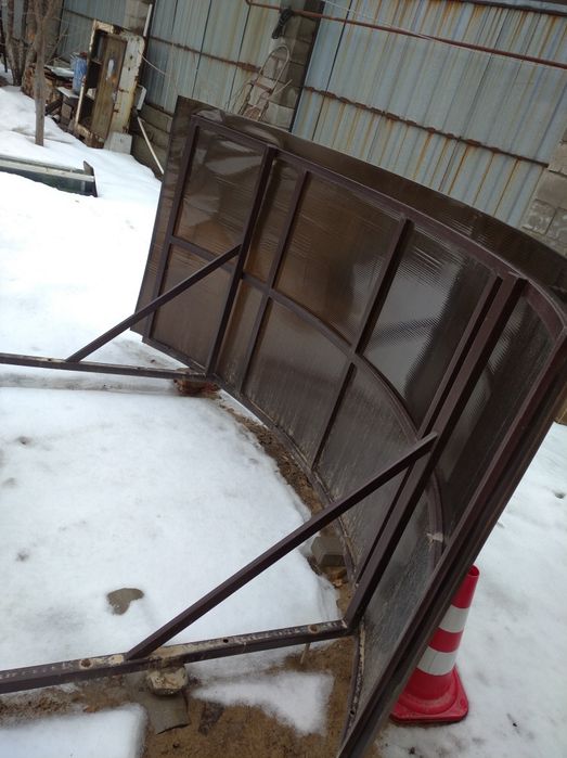 Козырек, новый,из поликарбоната