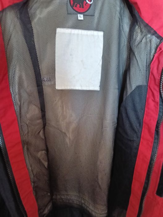 Parka Mammut roșu Ferrari
