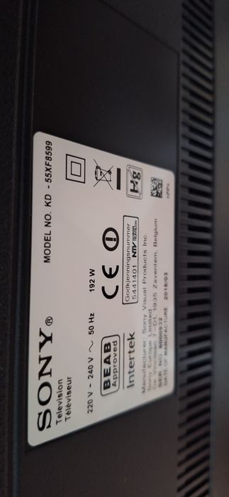 Smart tv Sony Android 55 4K HDR