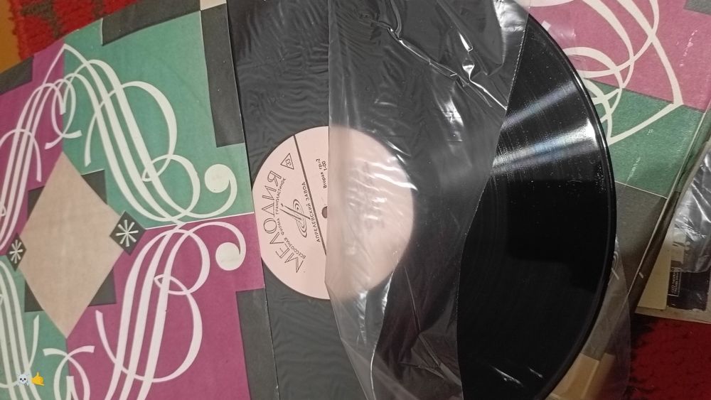 Виниловые пластинки.