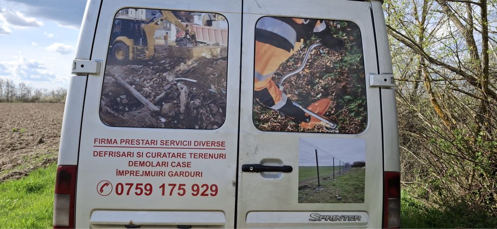 Curatare teren / defrisare teren