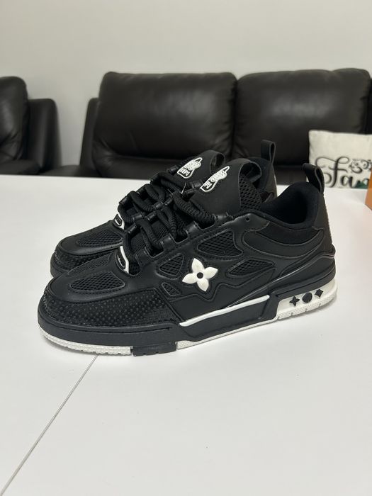 Adidasi LV Skate Black White