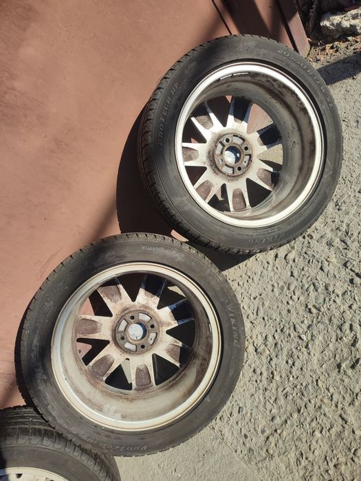 Jante 4x100 R17 Renault Megane 2 cu anvelope vara 205/50/R17
