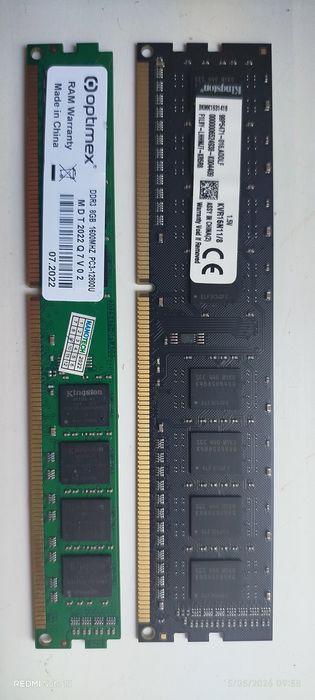 ОЗУ 16 г6 (2x8) DDR3