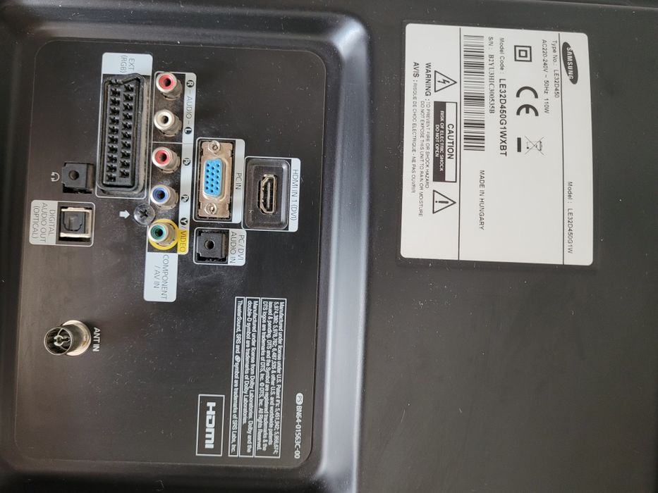 TV Samsung led  are pt card
