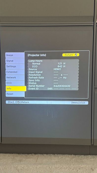 Videoproiector  Epson Full HD, 3100 lumeni