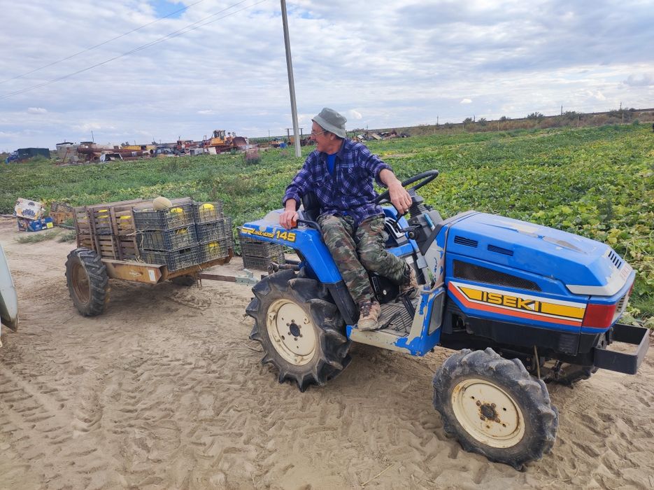 Вспашка минитрактором , культиватор,пахота