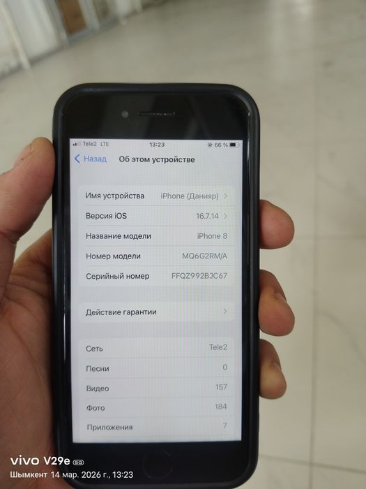 Айфон 8 гб 64 ёмкость 100