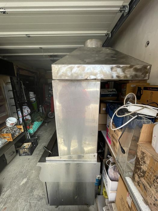 Скара и шапка за скара с комин с два филтьра