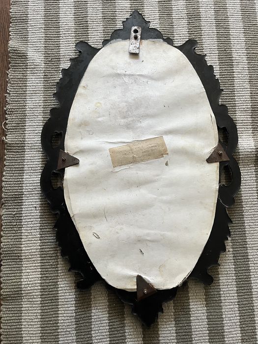 Старинно огледало в дървена рамка 1987г.