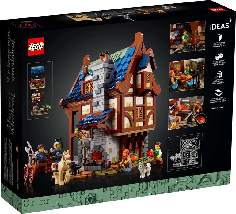 LEGO Ideas 21325 Средновековна ковачница (Medieval Blacksmith) – НОВО