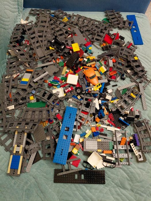 Большой конструктор железная дорога