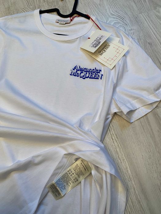 Alexander McQueen tricou S, autentic, retail price 375 euro