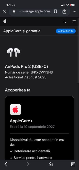 Casti AirPods Pro 2 sigilate