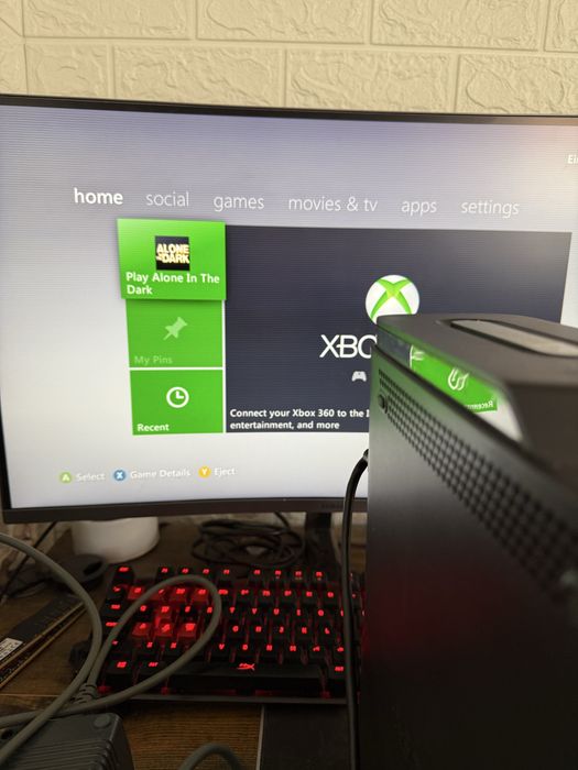 Consola xbox 360 elite 120gb