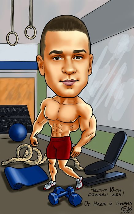 РИСУВАНИ карикатури  по снимка