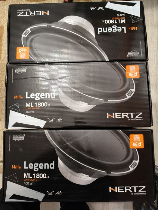 Vand 3 seturi Hertz ML 1800.3