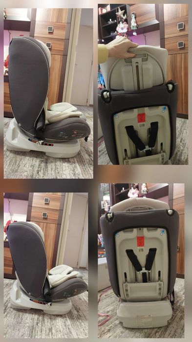 Scaun auto Atlas Spatar reglabil, Protectie laterala, Rotire 360 grade