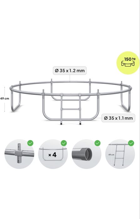 Trambulina Zipro dimensiune 252