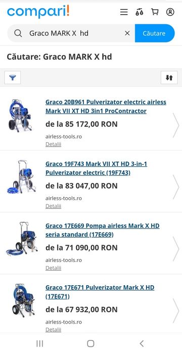 Pompă Graco MARK X HD