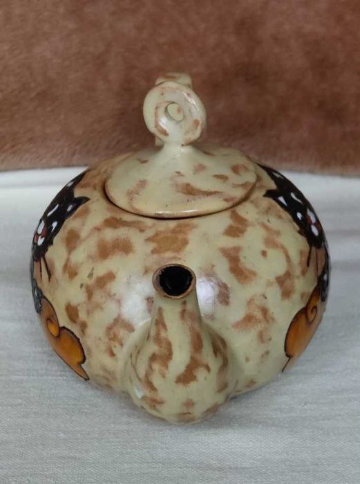 Керамичен Чайник с котка