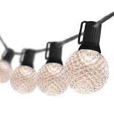 Външна водоустойчива светлина верига- 20 лампи, 10 метра Соларно и USB