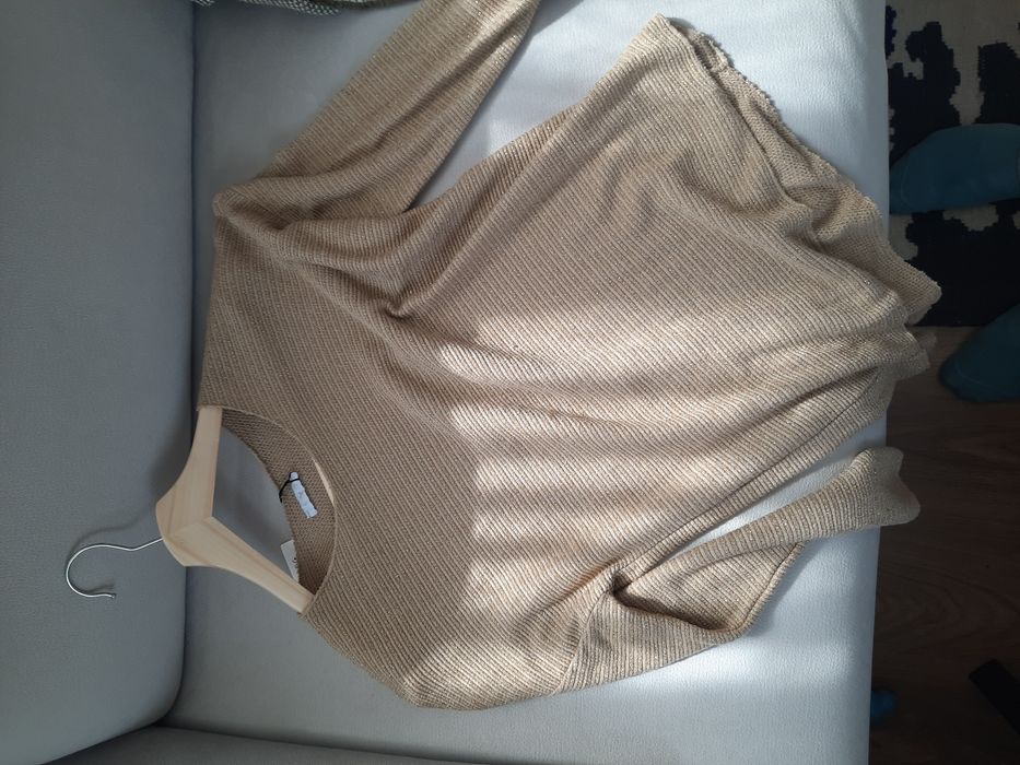 Нов плетен пуловер DOREMI - италианска мода, с етикет