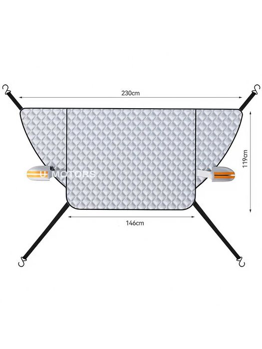 Магнитный защитный тент, универсальный. Magnit tent quyoshka qarshi